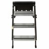 Mor/Ryde STEPS AND STEP RUGS RV 3 Manual Folding Steps Threshold Height Of 34 Inch To 36 Inch With 9 Inch R STP-207